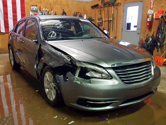 1C3CCBBGXCN150171 - 2012 CHRYSLER 200 TOURIN GRAY photo 1