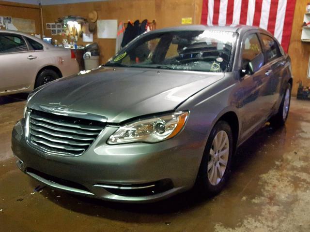 1C3CCBBGXCN150171 - 2012 CHRYSLER 200 TOURIN GRAY photo 2