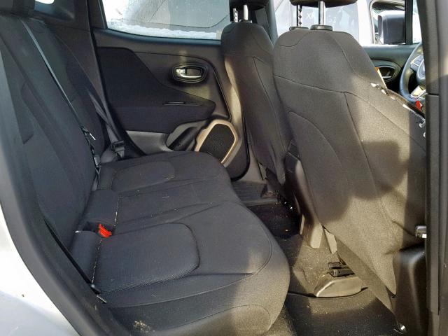 ZACCJBAB0HPE43874 - 2017 JEEP RENEGADE S 银色 照片 6