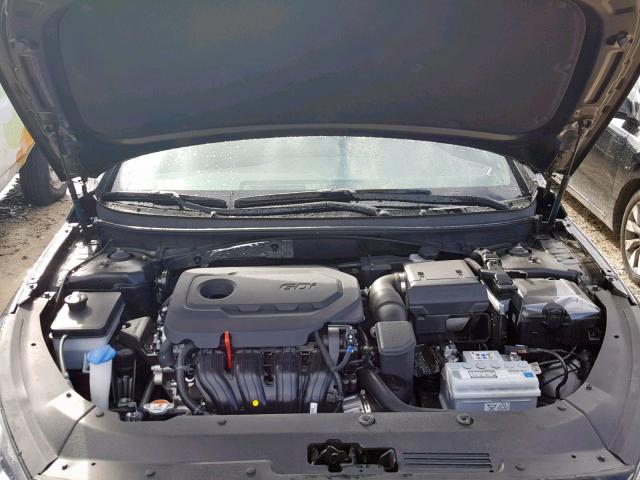 5NPE34AFXKH738322 - 2019 HYUNDAI SONATA LIM BLACK photo 7