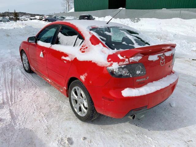 JM1BK323X71751137 - 2007 MAZDA 3 S RED photo 3