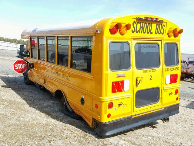 1GB6GUBL8G1162035 - 2016 CHEVROLET EXPRESS G4 YELLOW photo 3