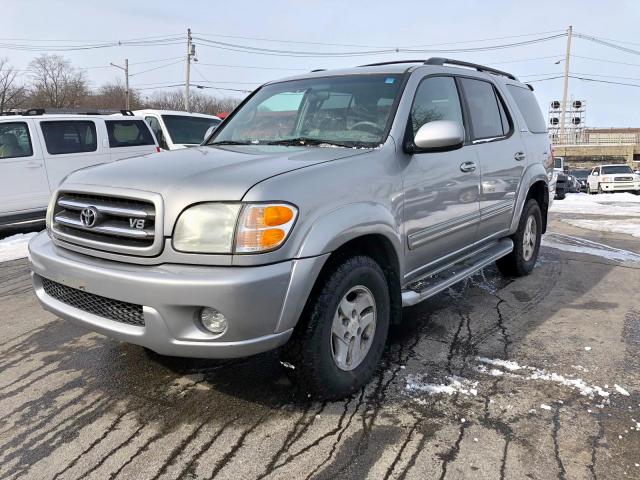 5TDBT48A11S019661 - 2001 TOYOTA SEQUOIA LI SILVER photo 2