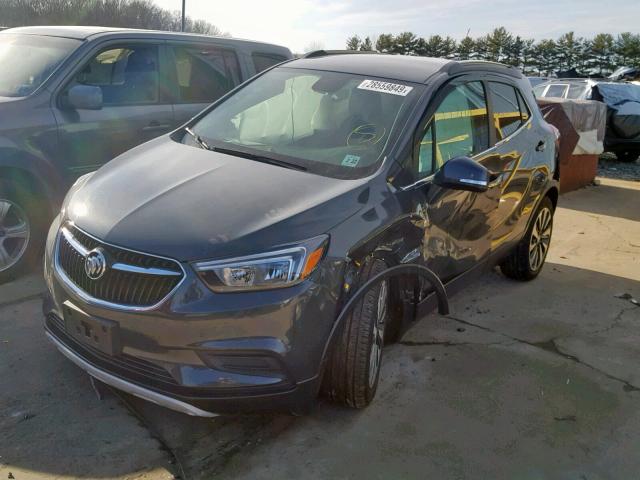 KL4CJESB5HB022950 - 2017 BUICK ENCORE PRE GRAY photo 2