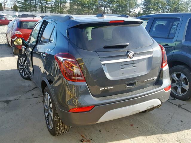 KL4CJESB5HB022950 - 2017 BUICK ENCORE PRE GRAY photo 3