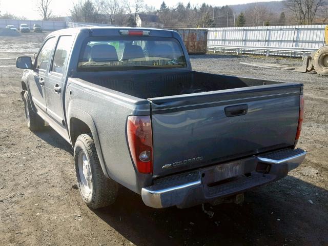 1GCDT136268133609 - 2006 CHEVROLET COLORADO BLUE photo 3