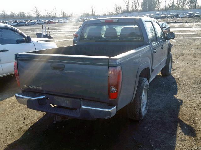 1GCDT136268133609 - 2006 CHEVROLET COLORADO BLUE photo 4