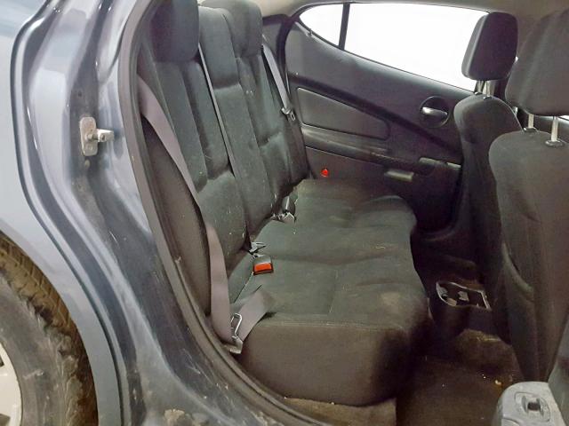 2G2WP552X61314396 - 2006 PONTIAC GRAND PRIX BLUE photo 6