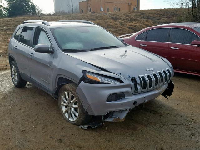 1C4PJLDBXEW179046 - 2014 JEEP CHEROKEE L SILVER photo 1