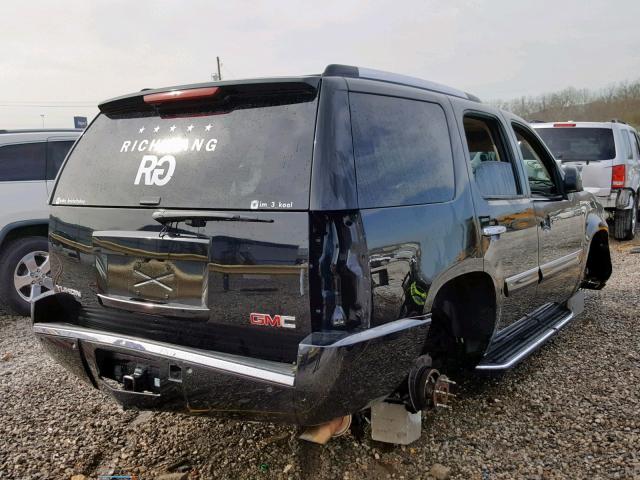 1GKFK63817J290086 - 2007 GMC YUKON DENA BLACK photo 4