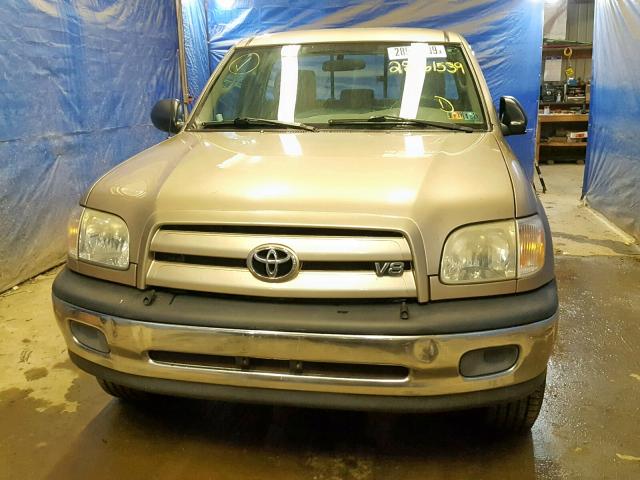 5TBKT42126S479033 - 2006 TOYOTA TUNDRA TAN photo 9