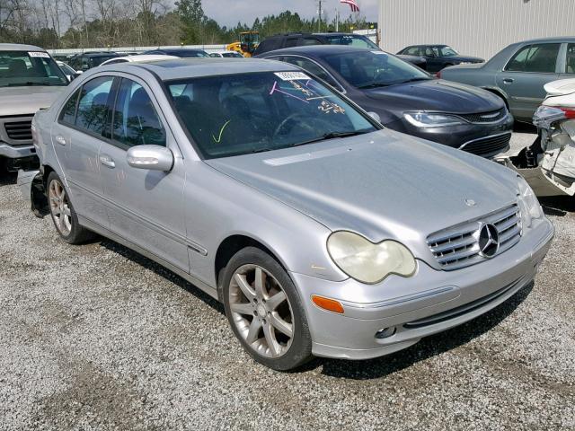 WDBRF40J43F427526 - 2003 MERCEDES-BENZ C 230K SPO SILVER photo 1