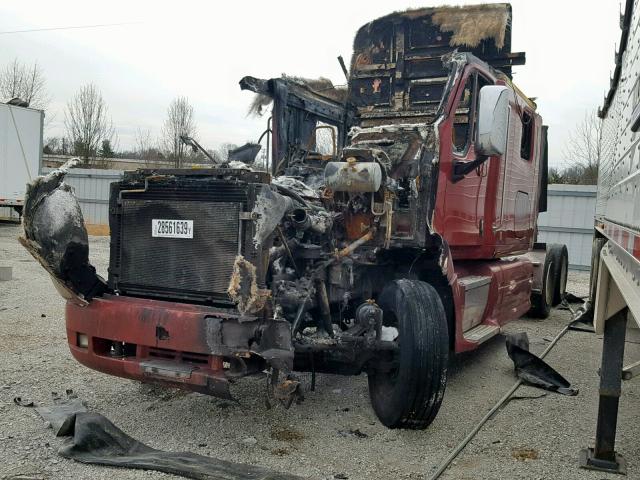 1XP7D49X4AD104865 - 2010 PETERBILT 387 MAROON photo 2