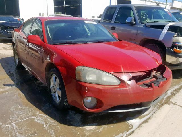 2G2WP552X81143376 - 2008 PONTIAC GRAND PRIX RED photo 1
