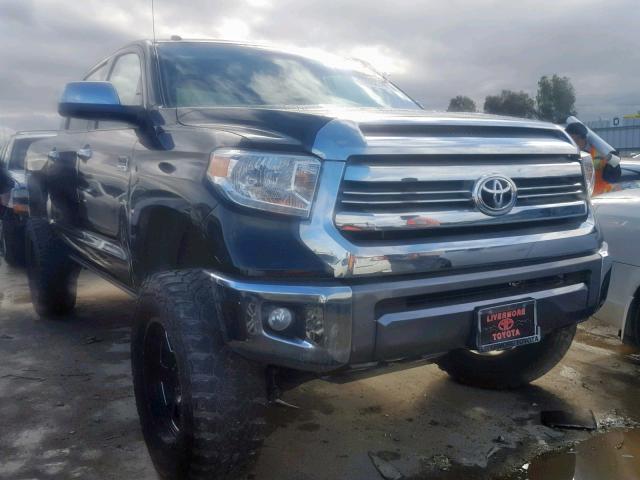 5TFAY5F14HX673662 - 2017 TOYOTA TUNDRA CRE BLACK photo 1