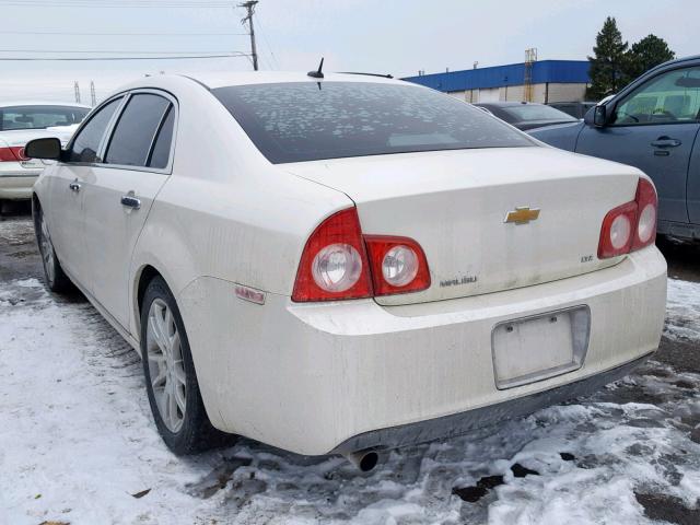 1G1ZE5EB6AF109103 - 2010 CHEVROLET MALIBU LTZ თეთრი ფოტო 3