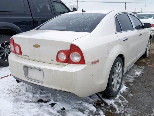 1G1ZE5EB6AF109103 - 2010 CHEVROLET MALIBU LTZ თეთრი ფოტო 4
