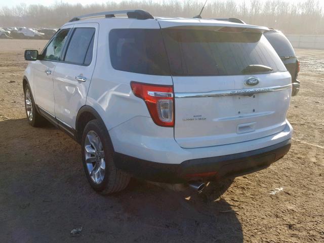 1FMHK7F85BGA62406 - 2011 FORD EXPLORER L BLACK photo 3