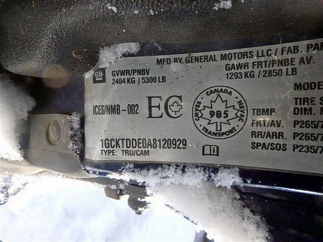 1GCKTDDE0A8120929 - 2010 CHEVROLET COLORADO L BLUE photo 9