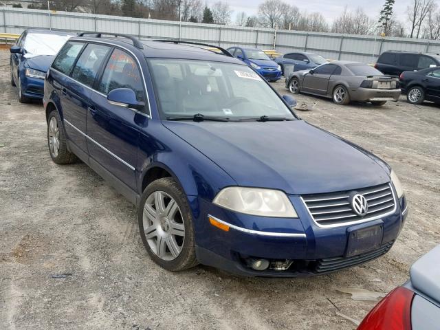 WVWYU63B65E125148 - 2005 VOLKSWAGEN PASSAT GLX BLUE photo 1