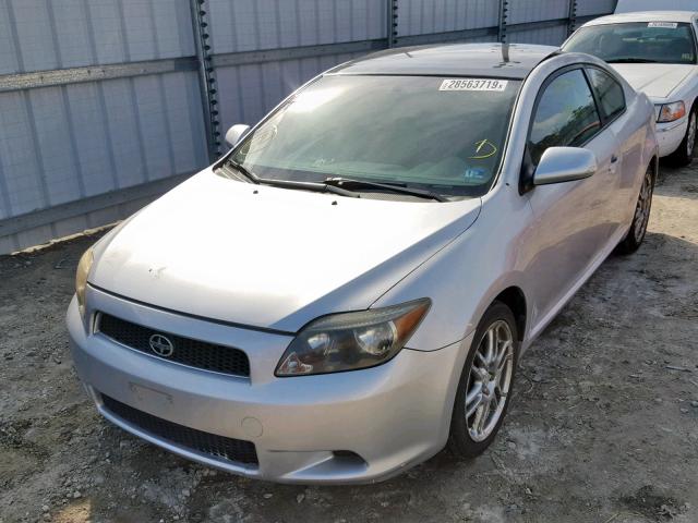 JTKDE177860075235 - 2006 TOYOTA SCION TC ვერცხლისფერი ფოტო 2