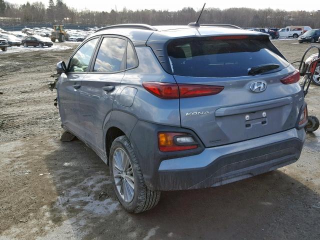 KM8K2CAA7KU210470 - 2019 HYUNDAI KONA SEL BLUE photo 3