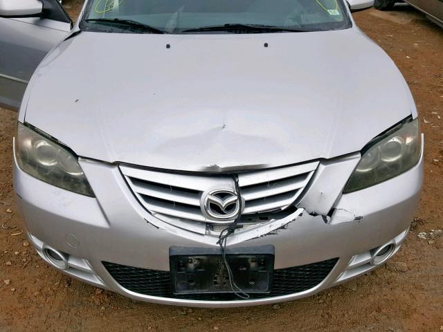 JM1BK123351238894 - 2005 MAZDA 3 S SILVER photo 9