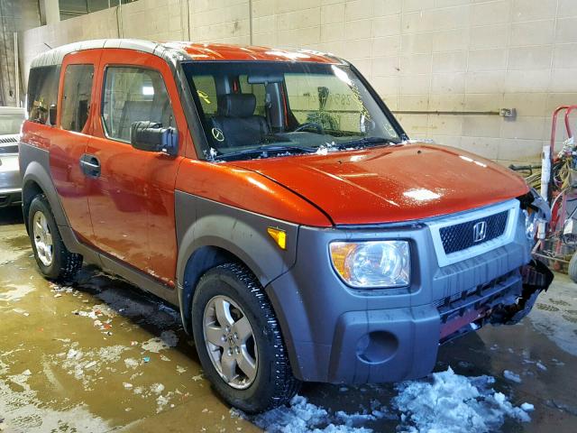 5J6YH17553L011785 - 2003 HONDA ELEMENT EX ORANGE photo 1