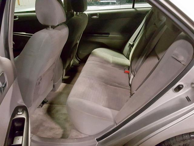 4T1BE32K35U032348 - 2005 TOYOTA CAMRY LE SILVER photo 6