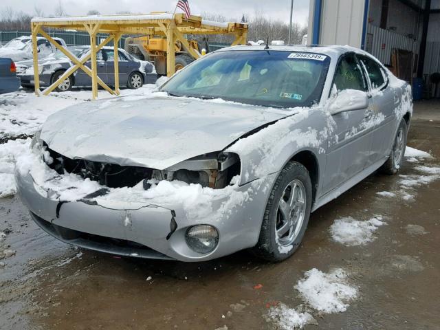 2G2WS522941116201 - 2004 PONTIAC GRAND PRIX SILVER photo 2
