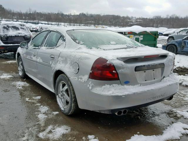 2G2WS522941116201 - 2004 PONTIAC GRAND PRIX SILVER photo 3