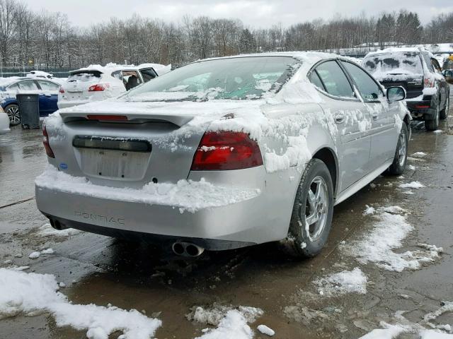 2G2WS522941116201 - 2004 PONTIAC GRAND PRIX SILVER photo 4