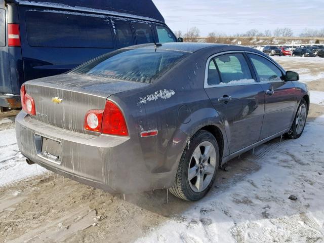 1G1ZC5EB7A4139745 - 2010 CHEVROLET MALIBU 1LT 灰色 照片 4
