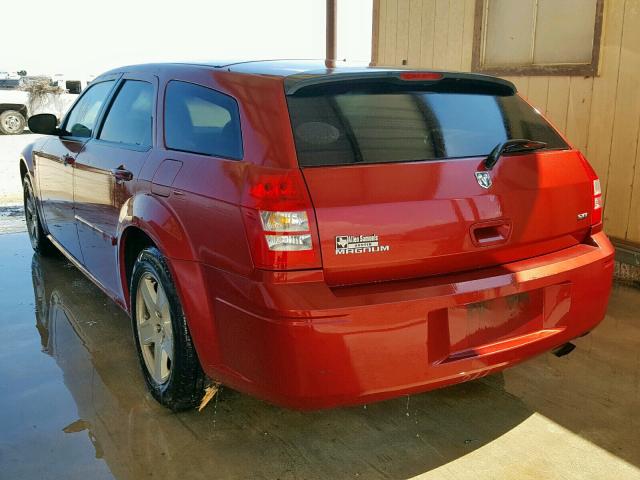 2D4FV48V75H536890 - 2005 DODGE MAGNUM SXT MAROON photo 3