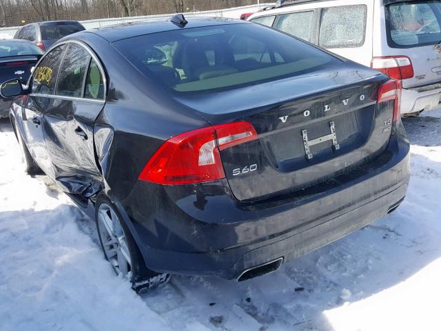 YV1612TK1F1353666 - 2015 VOLVO S60 PREMIE BLACK photo 3