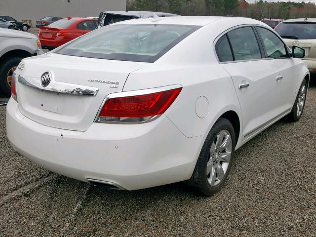 1G4GE5EV9AF193101 - 2010 BUICK LACROSSE C WHITE photo 4