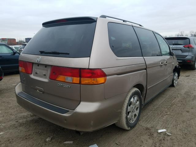 5FNRL18844B101449 - 2004 HONDA ODYSSEY EX  photo 4