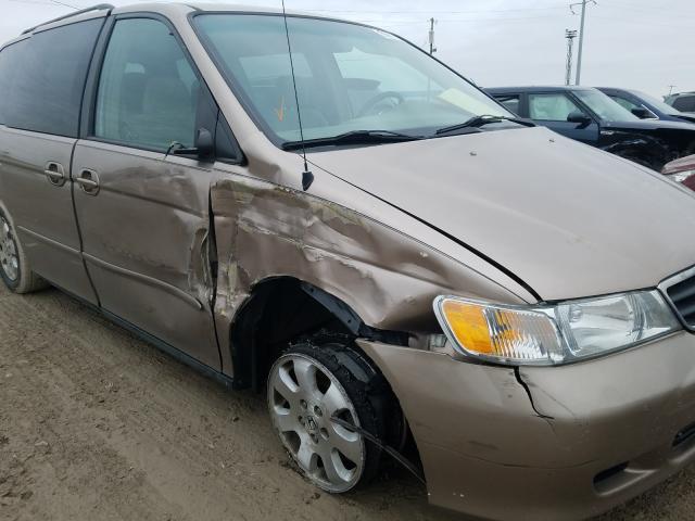 5FNRL18844B101449 - 2004 HONDA ODYSSEY EX  photo 9