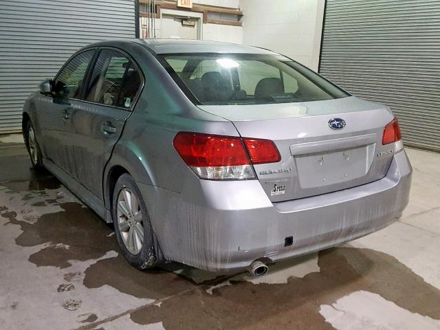 4S3BMAB69B1217998 - 2011 SUBARU LEGACY 2.5 SILVER photo 3