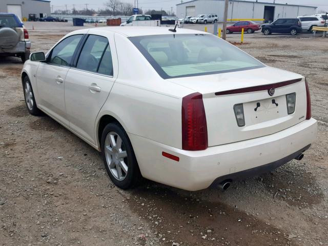 1G6DW677950184676 - 2005 CADILLAC STS WHITE photo 3
