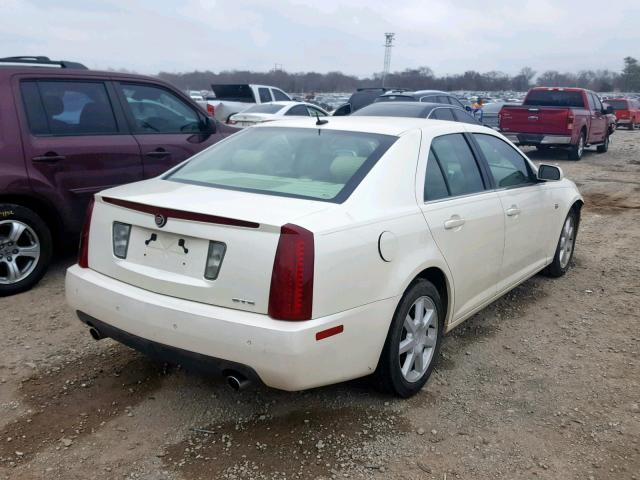 1G6DW677950184676 - 2005 CADILLAC STS WHITE photo 4