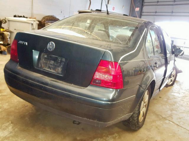 3VWSK69M53M125229 - 2003 VOLKSWAGEN JETTA GLS GREEN photo 4