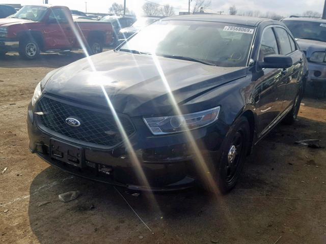 1FAHP2M86DG216920 - 2013 FORD TAURUS POL BLACK photo 2