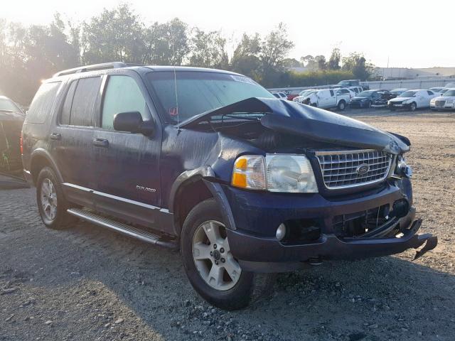 1FMZU73K64ZB24160 - 2004 FORD EXPLORER X BLUE photo 1