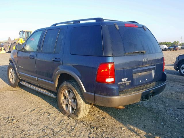 1FMZU73K64ZB24160 - 2004 FORD EXPLORER X BLUE photo 3