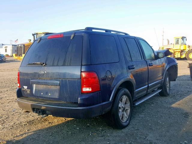 1FMZU73K64ZB24160 - 2004 FORD EXPLORER X BLUE photo 4