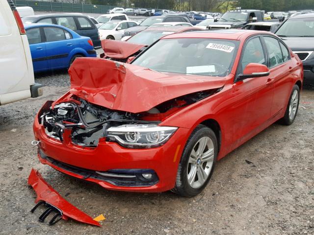 WBA8E9G50GNT86231 - 2016 BMW 328 I SULE RED photo 2