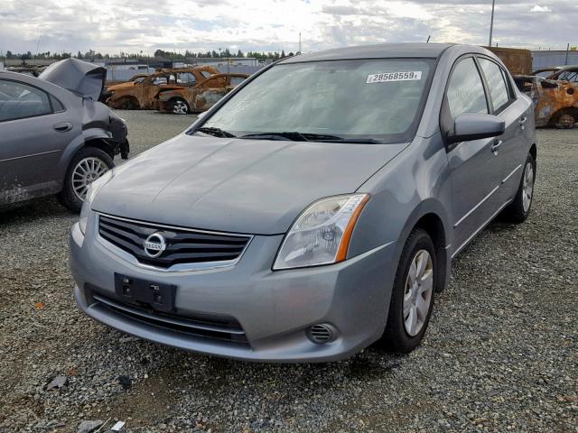 3N1AB6APXBL651402 - 2011 NISSAN SENTRA 2.0 SILVER photo 2