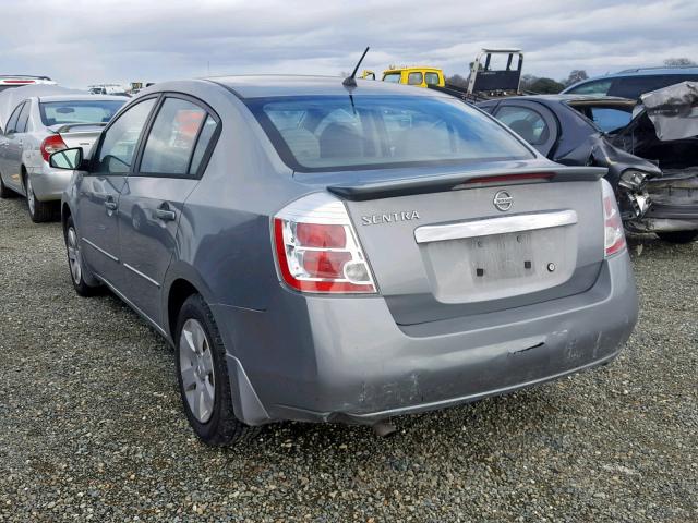 3N1AB6APXBL651402 - 2011 NISSAN SENTRA 2.0 SILVER photo 3