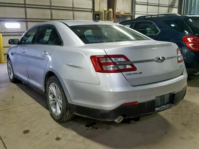 1FAHP2E87GG141857 - 2016 FORD TAURUS SEL SILVER photo 3